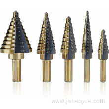 5PCS Step Drill Bit Set